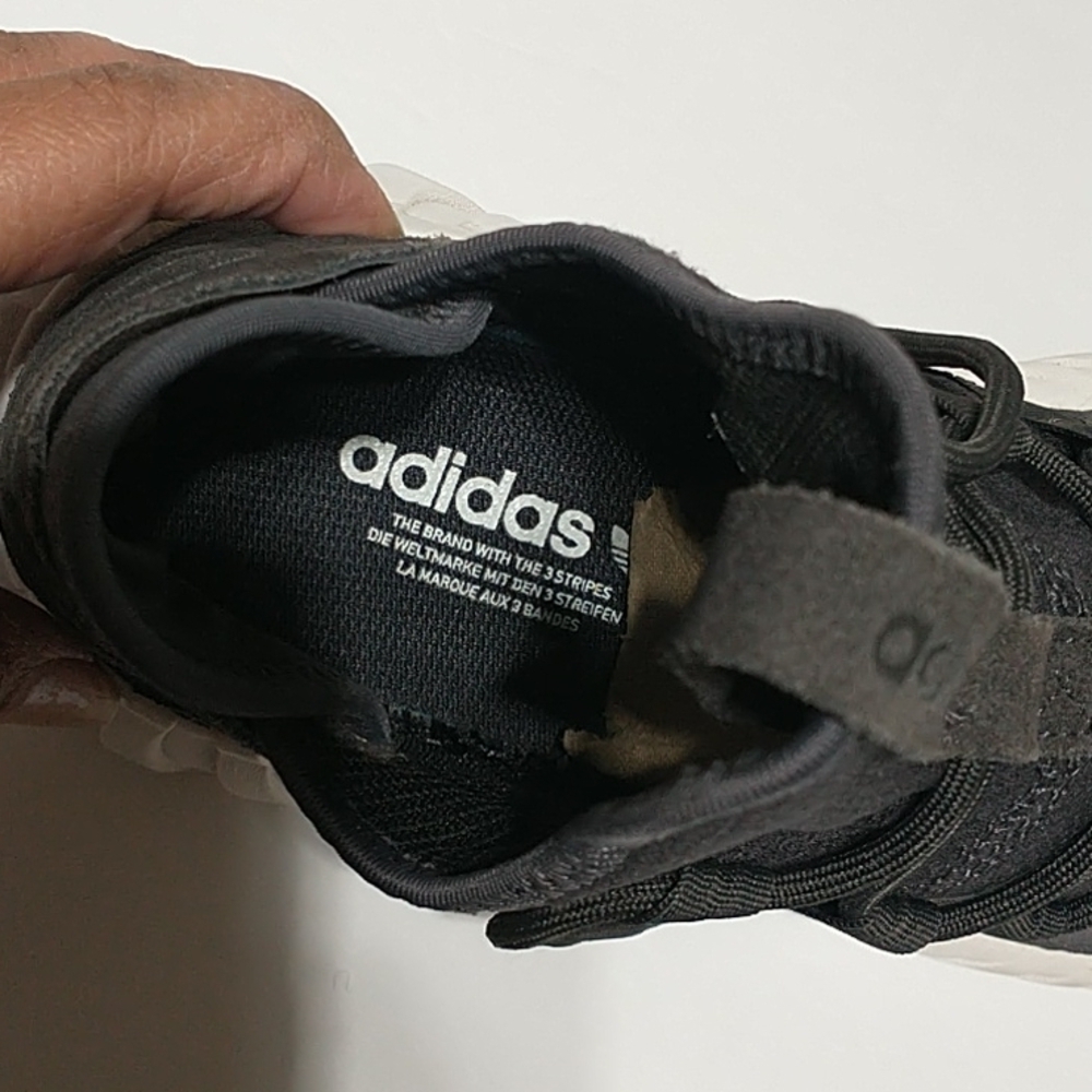 ADIDAS Tubular Dawn Sneakers Tennis women dark Grey Shoes size 6 - Picture 7 of 9